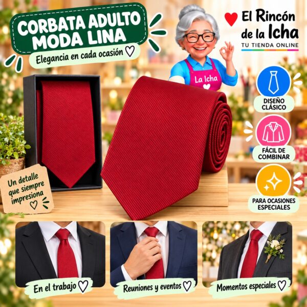 Corbata Adulto Moda Lina Diseño 178002