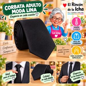 RI-ML-01341 Corbata Adulto Moda Lina Diseño 178003