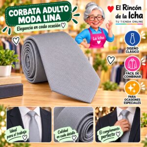 RI-ML-01345 Corbata Adulto Moda Lina Diseño 178007