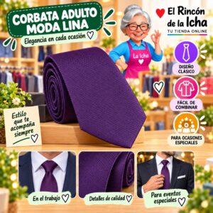 RI-ML-01346 Corbata Adulto Moda Lina Diseño 178008