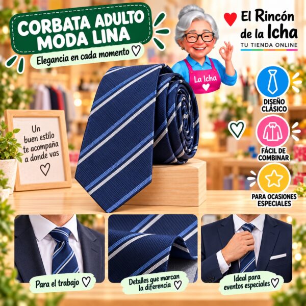 Corbata Adulto Moda Lina Diseño 178011