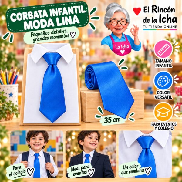 Corbata Infantil Moda Lina Diseño 178013