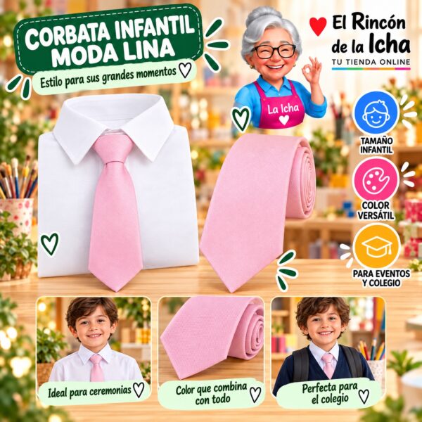 Corbata Infantil Moda Lina Diseño 178017