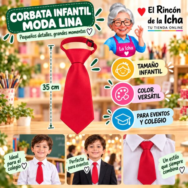 Corbata Infantil Moda Lina Diseño 178019