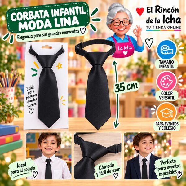 Corbata Infantil Moda Lina Diseño 178021