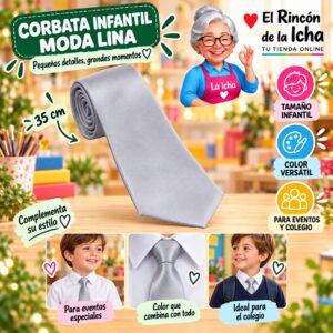 RI-ML-01360 Corbata Infantil Moda Lina Diseño 178022