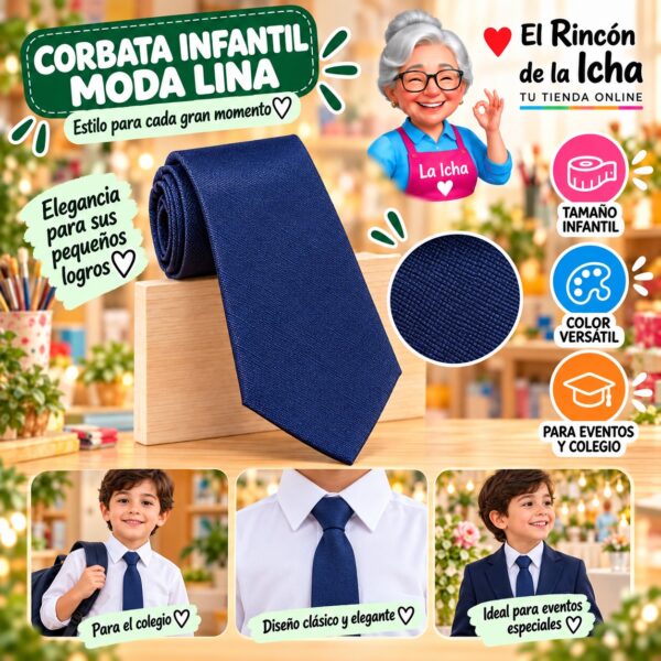 Corbata Infantil Moda Lina Diseño 178023