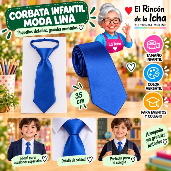 Corbata Infantil Moda Lina Diseño 178024