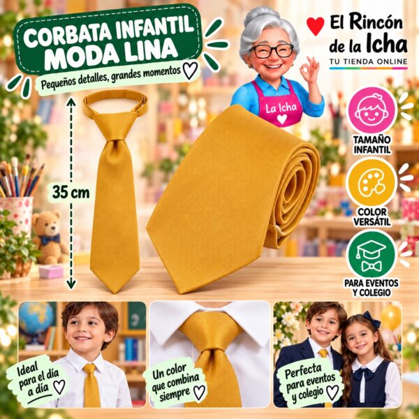 Corbata Infantil Moda Lina Diseño 178025