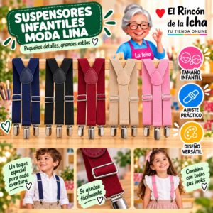 Suspensores Infantiles Moda Lina Diseño 178206