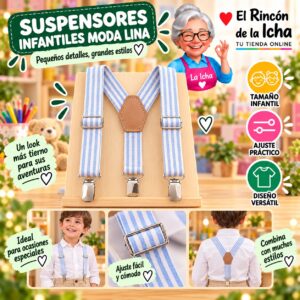 Suspensores Infantiles Moda Lina Diseño 178208