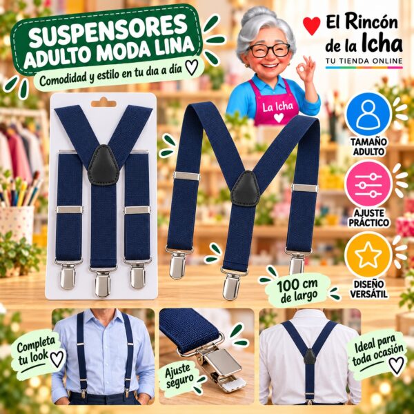 RI-ML-01371 Suspensores Adulto Moda Lina Diseño 178201