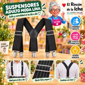 Suspensores Adulto Moda Lina Diseño 178202