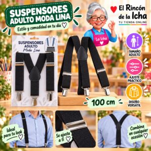Suspensores Adulto Moda Lina Diseño 178204