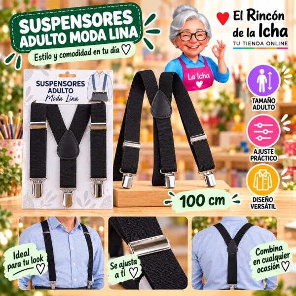 RI-ML-01375 Suspensores Adulto Moda Lina Diseño 178204