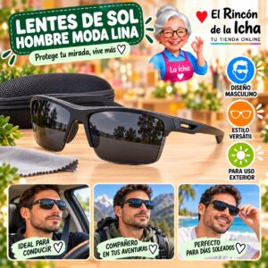 RI-ML-01430 Lentes de Sol Hombre Moda Lina Diseño 178862