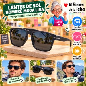RI-ML-01433 Lentes de Sol Hombre Moda Lina Diseño 178728