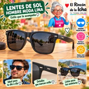RI-ML-01435 Lentes de Sol Hombre Moda Lina Diseño 178792