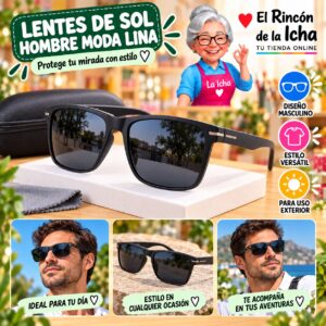 RI-ML-01437 Lentes de Sol Hombre Moda Lina Diseño 178738