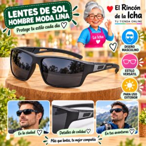 RI-ML-01439 Lentes de Sol Hombre Moda Lina Diseño 178429