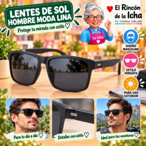RI-ML-01442 Lentes de Sol Hombre Moda Lina Diseño 178778