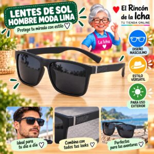 RI-ML-01445 Lentes de Sol Hombre Moda Lina Diseño 178803