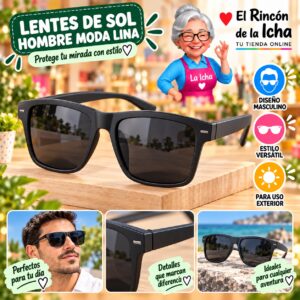 RI-ML-01452 Lentes de Sol Hombre Moda Lina Diseño 178813