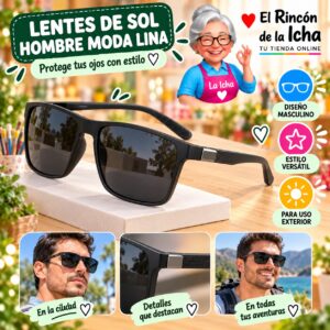 RI-ML-01458 Lentes de Sol Hombre Moda Lina Diseño 178814