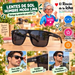 Lentes de Sol Hombre Moda Lina Diseño 178725
