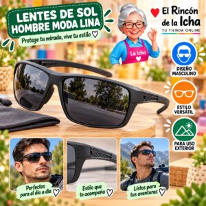 Lentes de Sol Hombre Moda Lina Diseño 178873