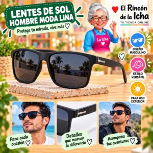 Lentes de Sol Hombre Moda Lina Diseño 178819