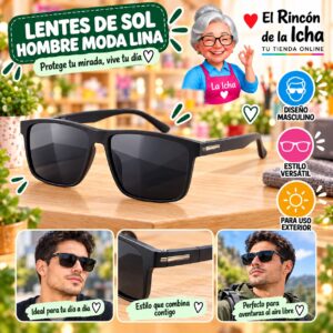 Lentes de Sol Hombre Moda Lina Diseño 178820