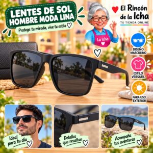 Lentes de Sol Hombre Moda Lina Diseño 178823