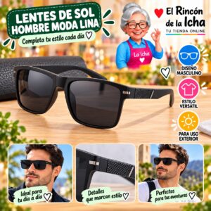 Lentes de Sol Hombre Moda Lina Diseño 178406