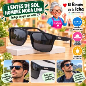 Lentes de Sol Hombre Moda Lina Diseño 178793