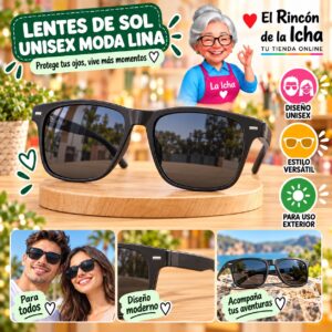 RI-ML-01504 Lentes de Sol Unisex Moda Lina Diseño 178396