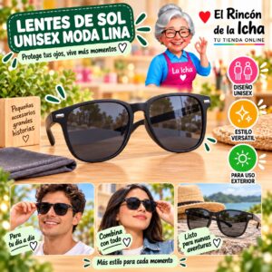 RI-ML-01505 Lentes de Sol Unisex Moda Lina Diseño 178397