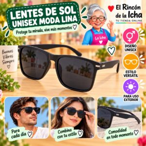 RI-ML-01506 Lentes de Sol Unisex Moda Lina Diseño 178398