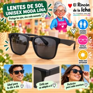 RI-ML-01507 Lentes de Sol Unisex Moda Lina Diseño 178399