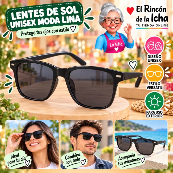 RI-ML-01515 Lentes de Sol Unisex Moda Lina Diseño 178885