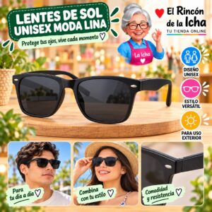 RI-ML-01519 Lentes de Sol Unisex Moda Lina Diseño 178395