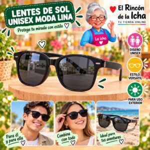 RI-ML-01521 Lentes de Sol Unisex Moda Lina Diseño 178763