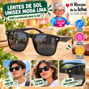 RI-ML-01532 Lentes de Sol Unisex Moda Lina Diseño 178834