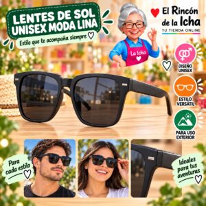 RI-ML-01537 Lentes de Sol Unisex Moda Lina Diseño 178403