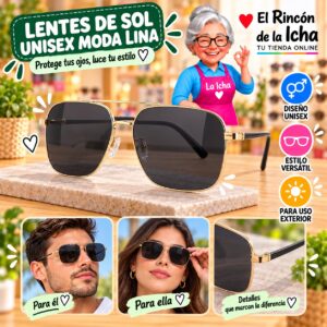RI-ML-01542 Lentes de Sol Unisex Moda Lina Diseño 178941