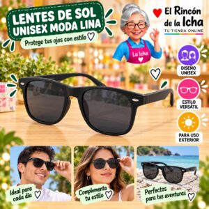 RI-ML-01546 Lentes de Sol Unisex Moda Lina Diseño 178837