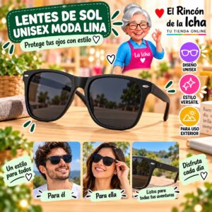 RI-ML-01547 Lentes de Sol Unisex Moda Lina Diseño 178838