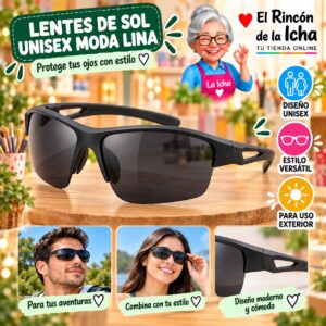 RI-ML-01549 Lentes de Sol Unisex Moda Lina Diseño 178877
