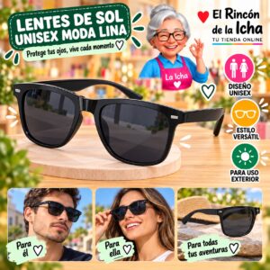 RI-ML-01554 Lentes de Sol Unisex Moda Lina Diseño 178841