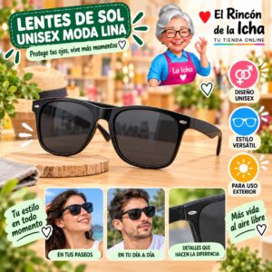 RI-ML-01555 Lentes de Sol Unisex Moda Lina Diseño 178842